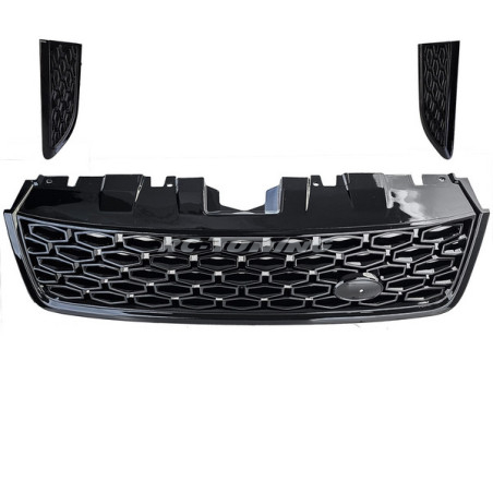 Gloss Black Grille for Land Rover Discovery Sport L550 15-20