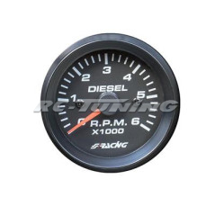 Diesel tachometer pressure gauge 52 mm