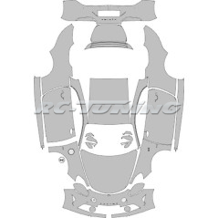 Vollständige PPF-Schutzfolie für Alpine A110 PPF/CPLA110