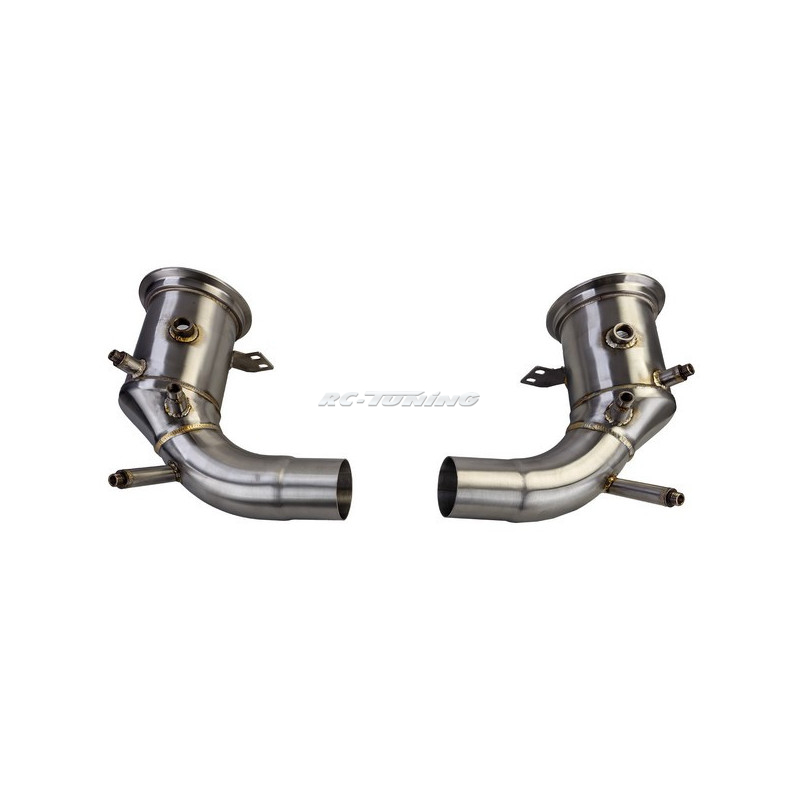 Edelstahl-Downpipes für Porsche 992 Carrera 2019 - CP42194