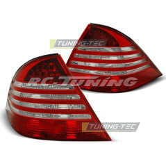 Red/Clear Tail Lights for Mercedes W220 98-05