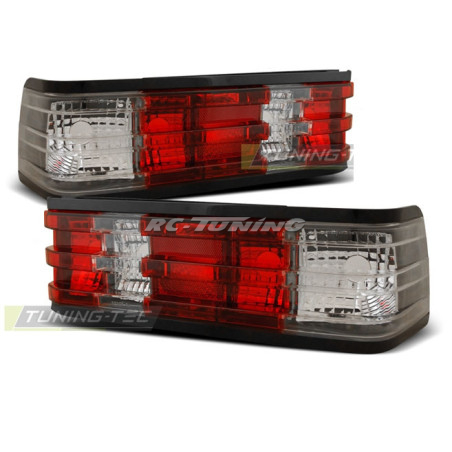 Mercedes W201/190 12.82-05.93 Rear Lights Red/Clear