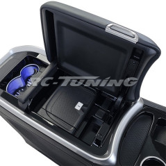 Console centrale luxe noire avec réfrigérateur pour Mercedes Vito automatique 2014-