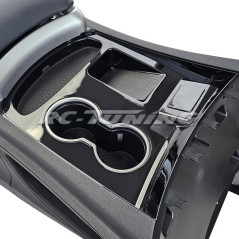 0Console centrale premium noire pour Mercedes Vito automatique 214-