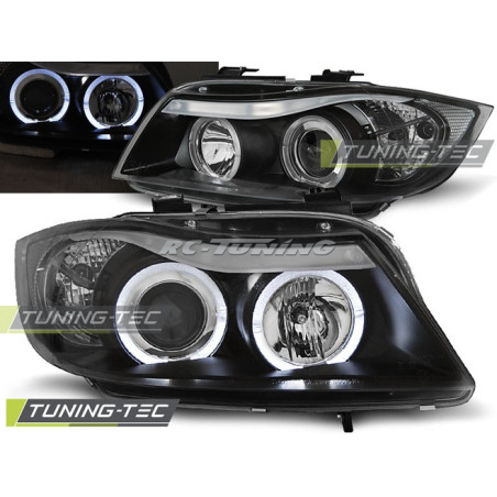 Angel Eyes Front Headlights For BMW Serie 3 E90/E91 03.05-08.08