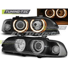 Xenon Angel Eyes Front Headlights For BMW Serie 3 E39 09.95-06.03