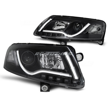 Front Headlights Tube Light Audi A6 C6 04.04-08 Black LPAU96 LPAU96 389,90 €