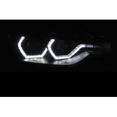 Angel Eyes Xenon LED DRL AFS Headlights for BMW F30/F31 10.11 - 05.15