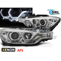 Angel Eyes Xenon LED DRL AFS Headlights for BMW F30/F31 10.11 - 05.15