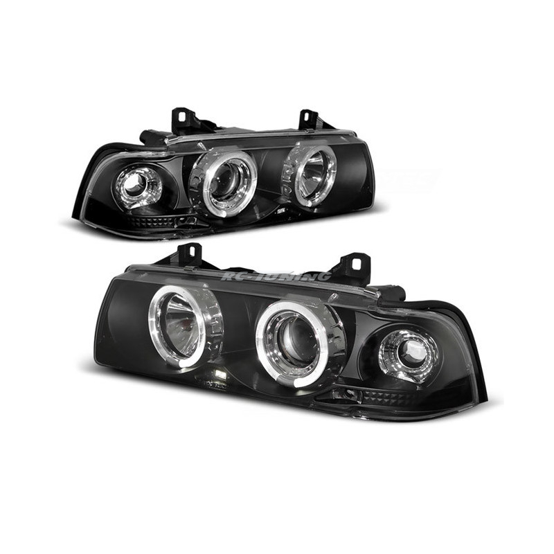 Angel Eyes Frontscheinwerfer BMW Serie 3 E36 12.90-08.99 LPBM02