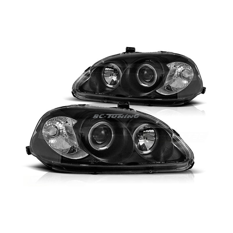 Angel Eyes Frontscheinwerfer Honda Civic 09.95-02.99 LPHO05