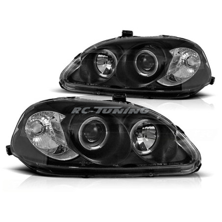 Angel Eyes Frontscheinwerfer Honda Civic 09.95-02.99 LPHO05