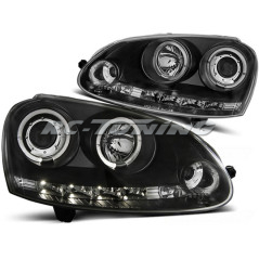 Angel Eyes Front Headlights Volkswagen Golf 5 10.03-09