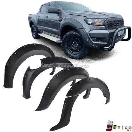 Extensions d'ailes pour Ford Ranger Ford Ranger T7 16-19 2.2 3.2