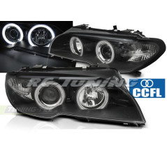 Angel Eyes CCFL Front Headlights BMW Serie 3 E46 04.03-06 Coupe/Cab