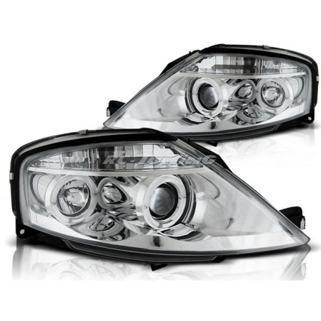 Angel Eyes Front Headlights Citroën C3 03.02-09 Chrome LPCI05 LPCI05 249,90 €