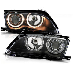 Angel Eyes Front Headlights BMW Serie 3 E46 Sedan/Touring 09.01-03.05