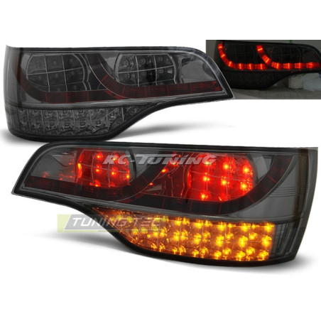 Audi Q7 06-09 Smoked Led Rear Lights