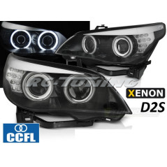 CCFL Xenon D2S Headlights for BMW 5 Series E60/E61 03-04