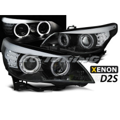 Angel Eyes Xenon D2S Frontscheinwerfer für BMW Serie 5 E60/E61 03-04 LPBMO8