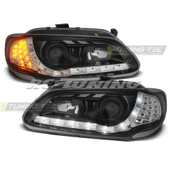 Front Headlights Daylight Renault Megane/Scenic 96-02.99 Black