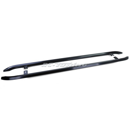 Glossy black stainless steel running boards for VW T5 T6 T6.1 short