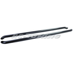 Glossy black stainless steel running boards for VW T5 T6 T6.1 short