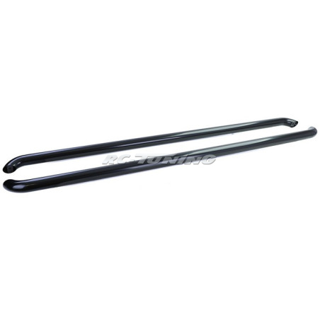 Glossy black stainless steel running boards for VW T5 T6 T6.1 short