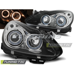 Angel Eyes Front Headlights Opel Corsa D 04.06 Black LPOP70 LPOP70 289,90 €