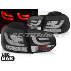 Feux Arrière LED Light Bar noir pour VW Golf 6