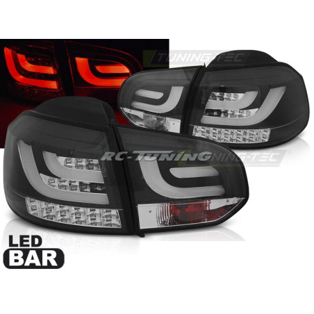 Feux Arrière LED Light Bar noir pour VW Golf 6