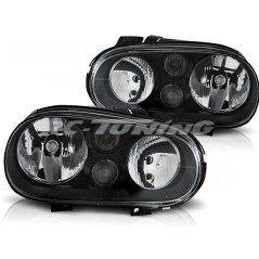 Black Front Headlights for Volkswagen Golf 4 97-03 LPVW34 LPVW34 169,90 €