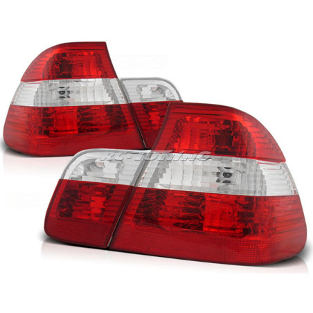 BMW E46 Sedan 05.98-08.01 Rear Lights Red/Clear