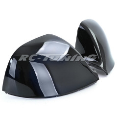 Glossy black mirror covers for PVW Bus T5 T6