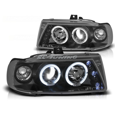 Front Headlights Angel Eyes Seat Ibiza/Cordoba 10.93-08.99 Black LPSE04 LPSE04 199,90 €