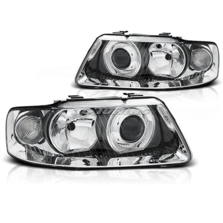 Front Headlights Audi A3 8L 09.00-05.03 Chrome