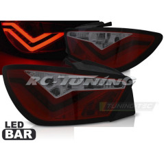 Smoked LED BAR Rear Lights for Seat Ibiza 6J 3D 06.08-12