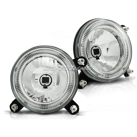 Phares Avant Angel Eyes Volkswagen Golf 1/2 Chrome LPVW72 89,90 €