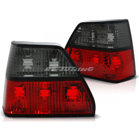 Rear Lights VW Golf 2 08.83-08.91 Red/Smoked