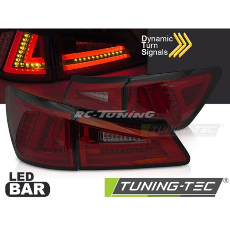 SQL Smoked LED Tail Lights for Lexus IS II 06-13