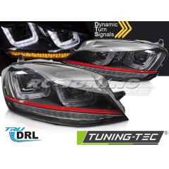 Red Line SEQ Front Headlights for VW Golf 7 13-17