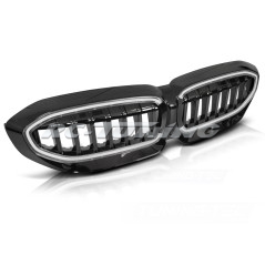 Kühlergrill mit schwarzer LED für BMW Serie 3 G20/G21 19-22