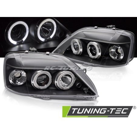 Angel Eyes Headlights for Dacia Logan 04-08