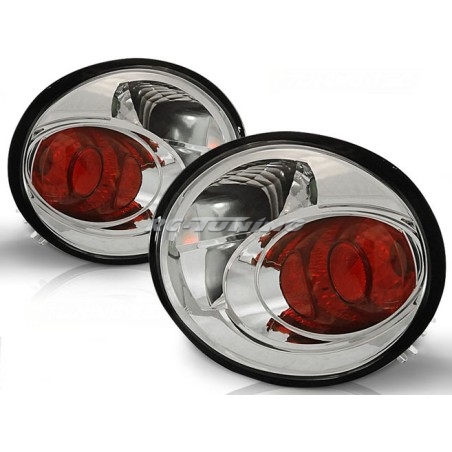 Rear Lights VW New Beetle 10.98-05.05 Chrome