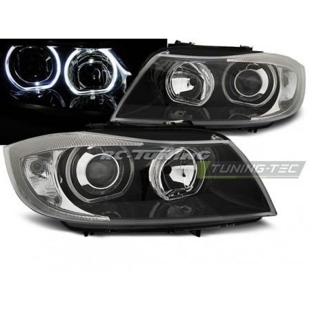 Angel Eyes LED Headlights For BMW 3 Series E90/E91