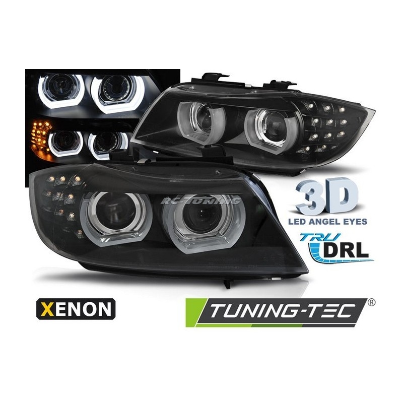 Xenon-Scheinwerfer Angel Eyes LED DRL für BMW Serie 3 E90/E91 LPBML2