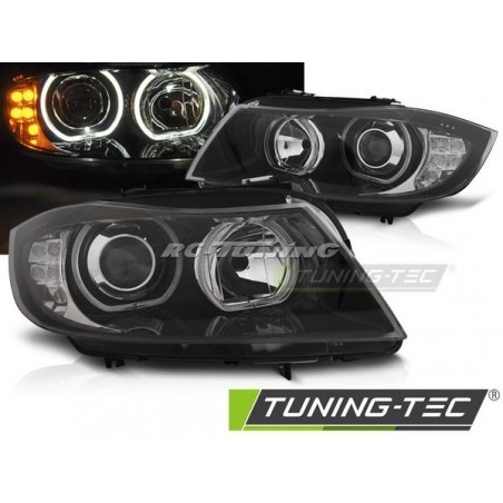 Angel Eyes LED Headlights For BMW 3 Series E90/E91