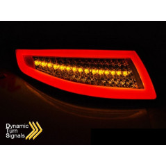 Rear Lights Led Light Bar Smoked for Porsche 911 997 from 04 - 08