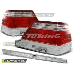 Mercedes W140 95-10.98 Rear Lights Red/Clear