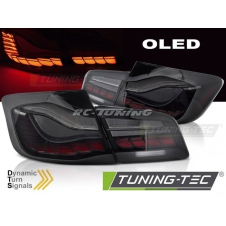 Black/Smoked OLED Tail Lights for BMW F10 10-16